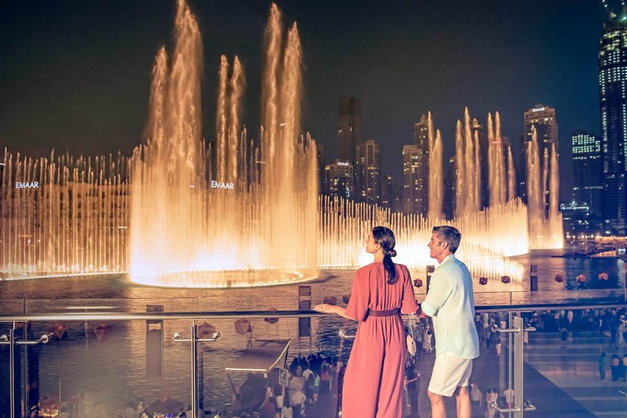 The Dubai Fountain - Yala Travels